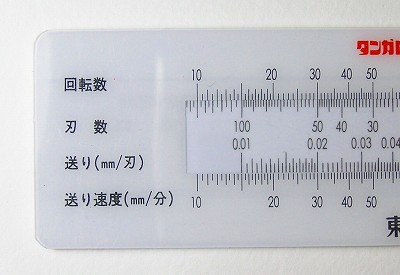 取り寄せ タンガロイ工業 株式会社 切削計算尺 筆記具